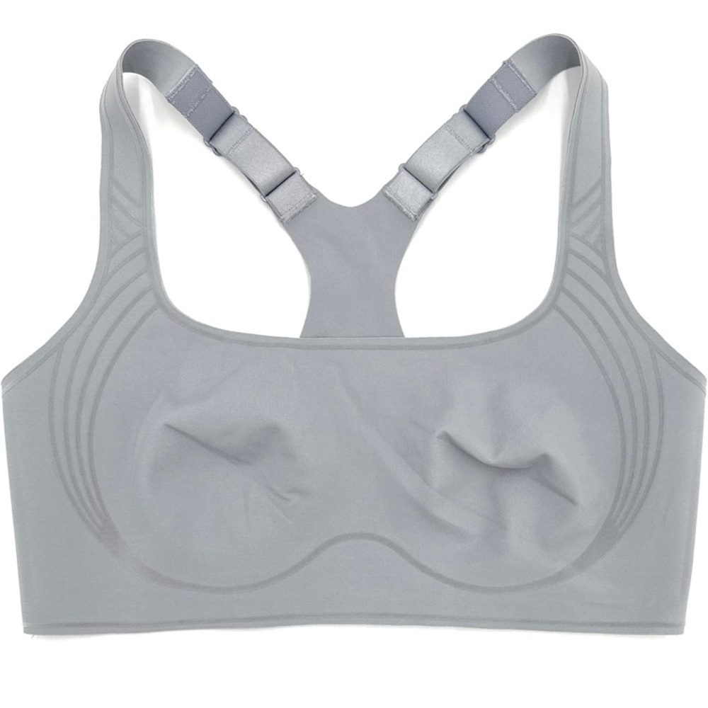 Victoria's Secret Light Gray Racerback Seamless Sports Bra
